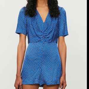 Maje Satin Playsuit NWT size 36